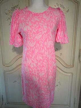 Lilly Pulitzer Rousseau Pink Floral Mercer Dress